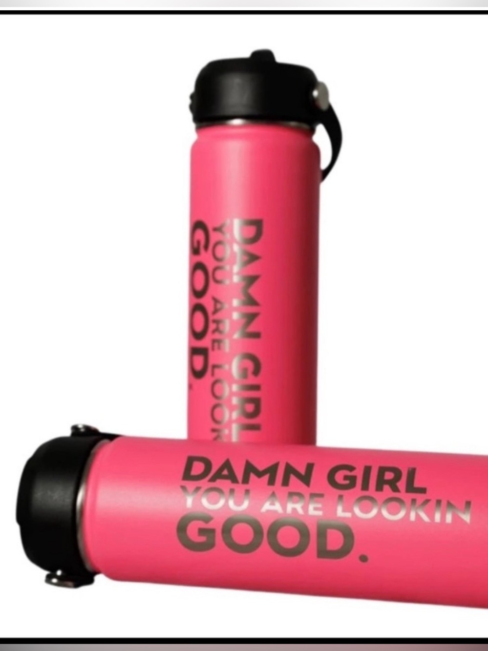 NEW in Box Salty Honey Bright Pink “Lookin Good” Stainless Steel Tumbler 24oz